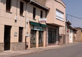 Calle del pueblo del reto de esta semana.