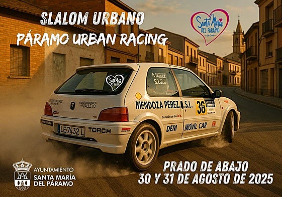 Cartel oficial del Slalom Urbano.