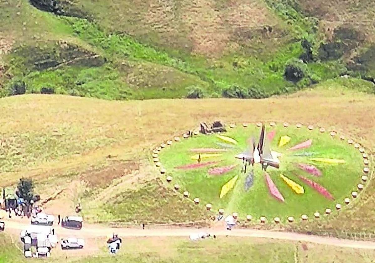 Vista de la cornucopia en Somiedo.