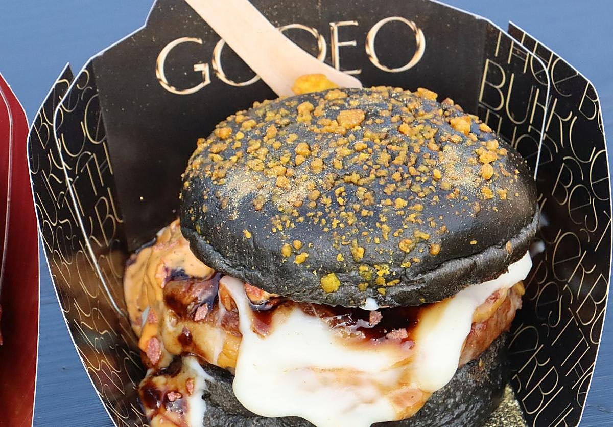 Imagen de la hamburguesa triunfadora.