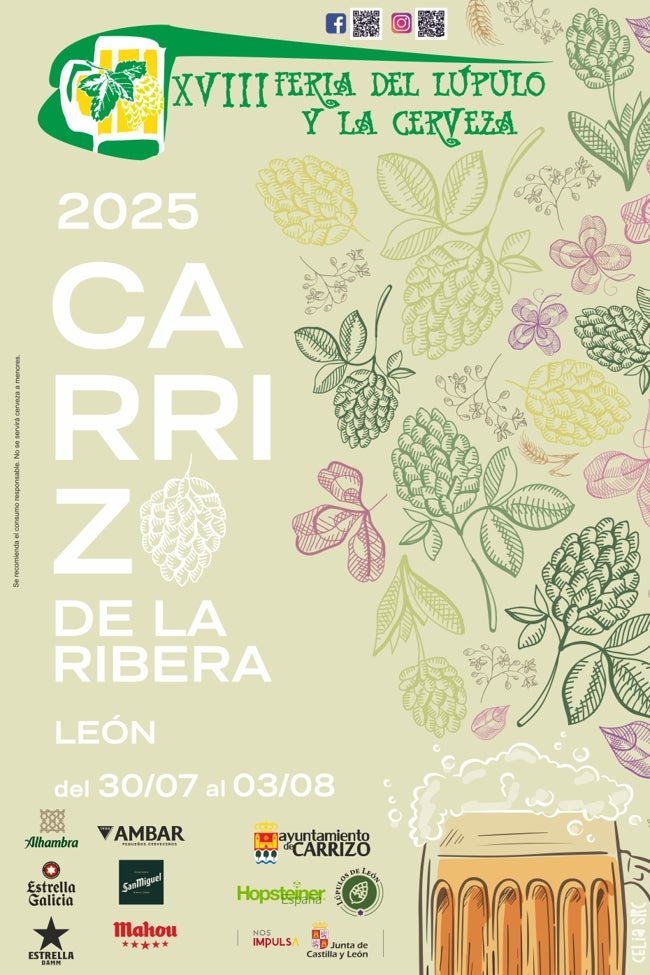 Cartel Feria del Lúpulo y la Cerveza 2025
