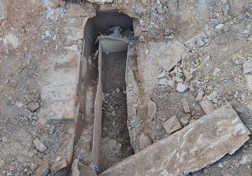 Hallan en Astorga una tumba romana durante las obras de ampliación del Mercadona