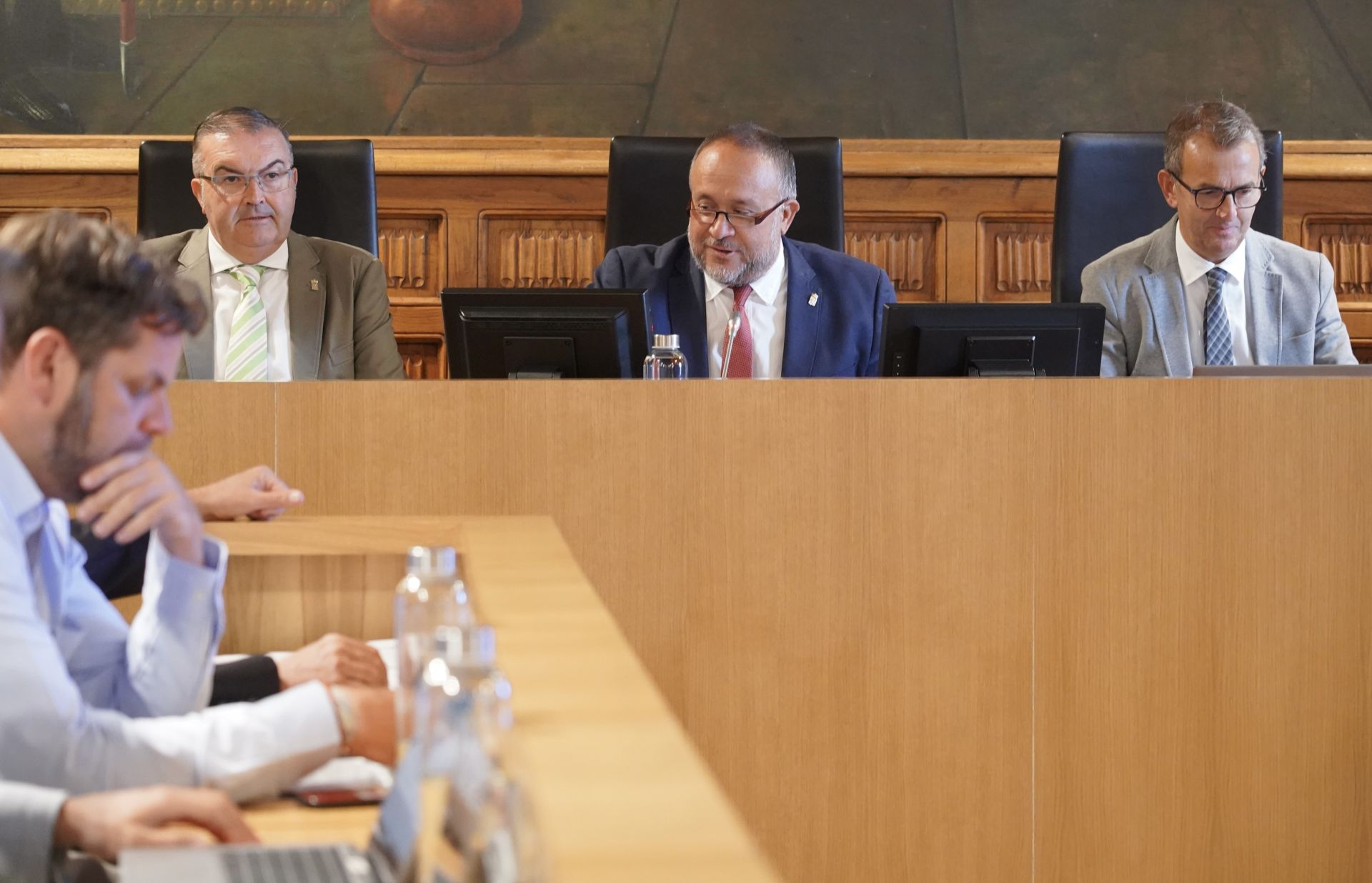 Toma de posesión de dos nuevos diputados provinciales en León