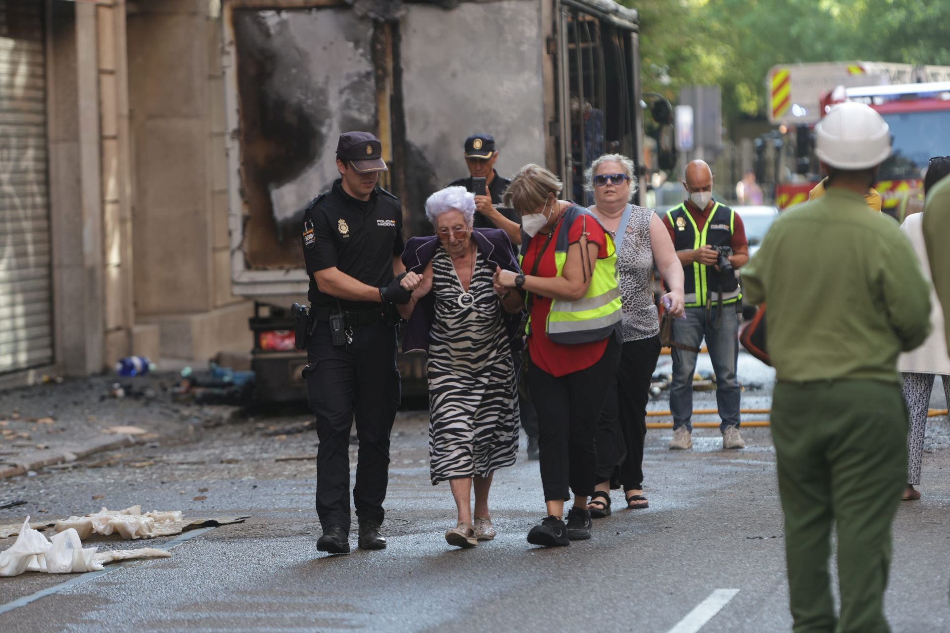 Las imágenes de la explosión de gas en Zamora