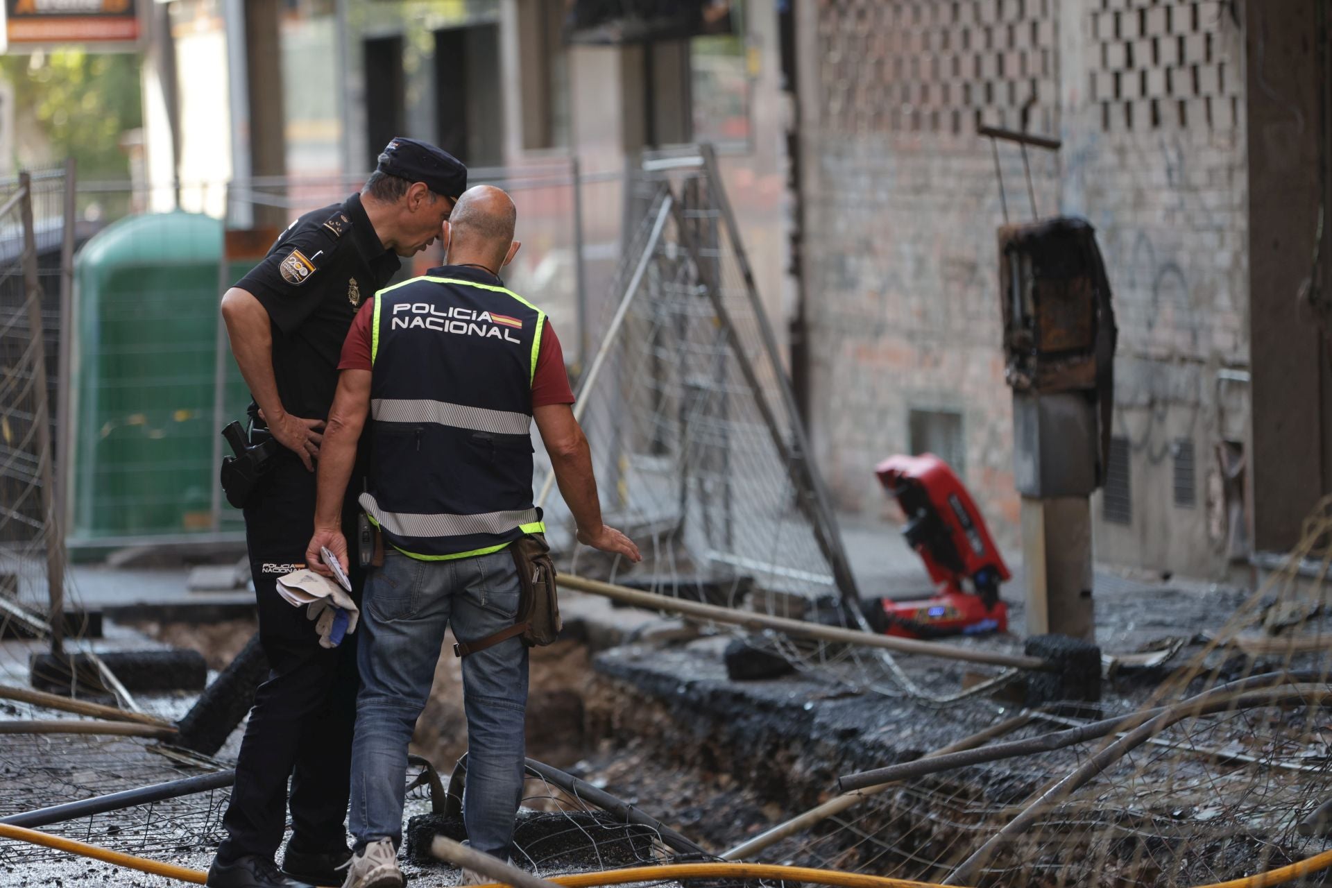 Las imágenes de la explosión de gas en Zamora