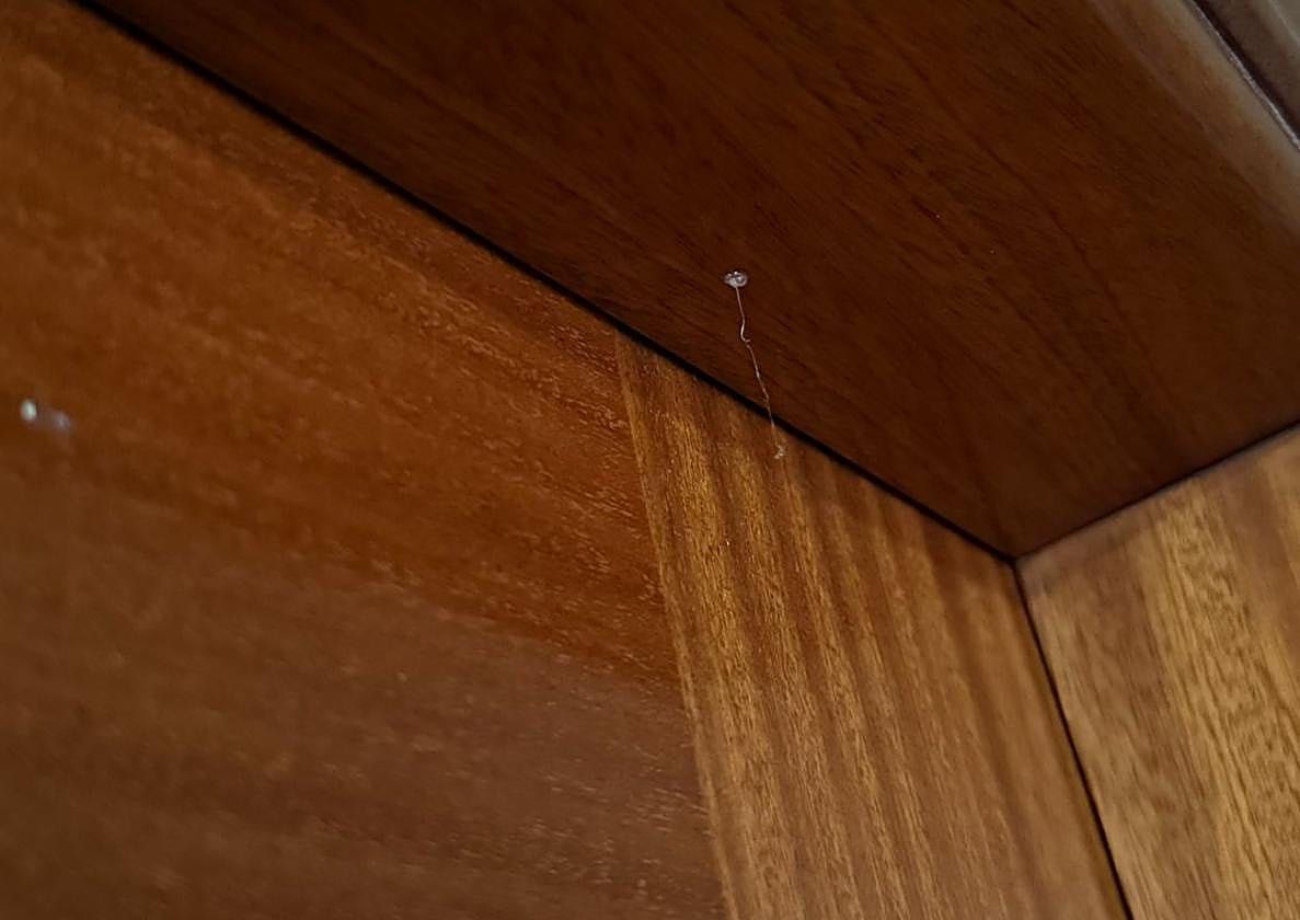 Imagen de uno de los pisos afectados.