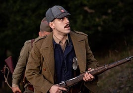 Imagen de la recreación histórica de 'Noche en las trincheras'.