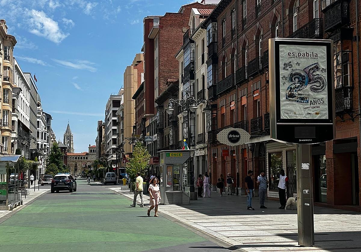 Imagen de la calle Ordoño.