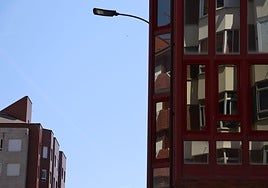 Un edifico de la calle del reto de esta semana.