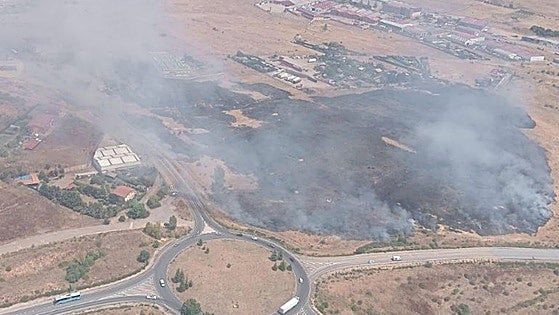Extinguido el incendio que ha acechado Ribaseca