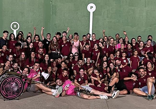 Actual comisión de fiestas del Burgo Ranero.