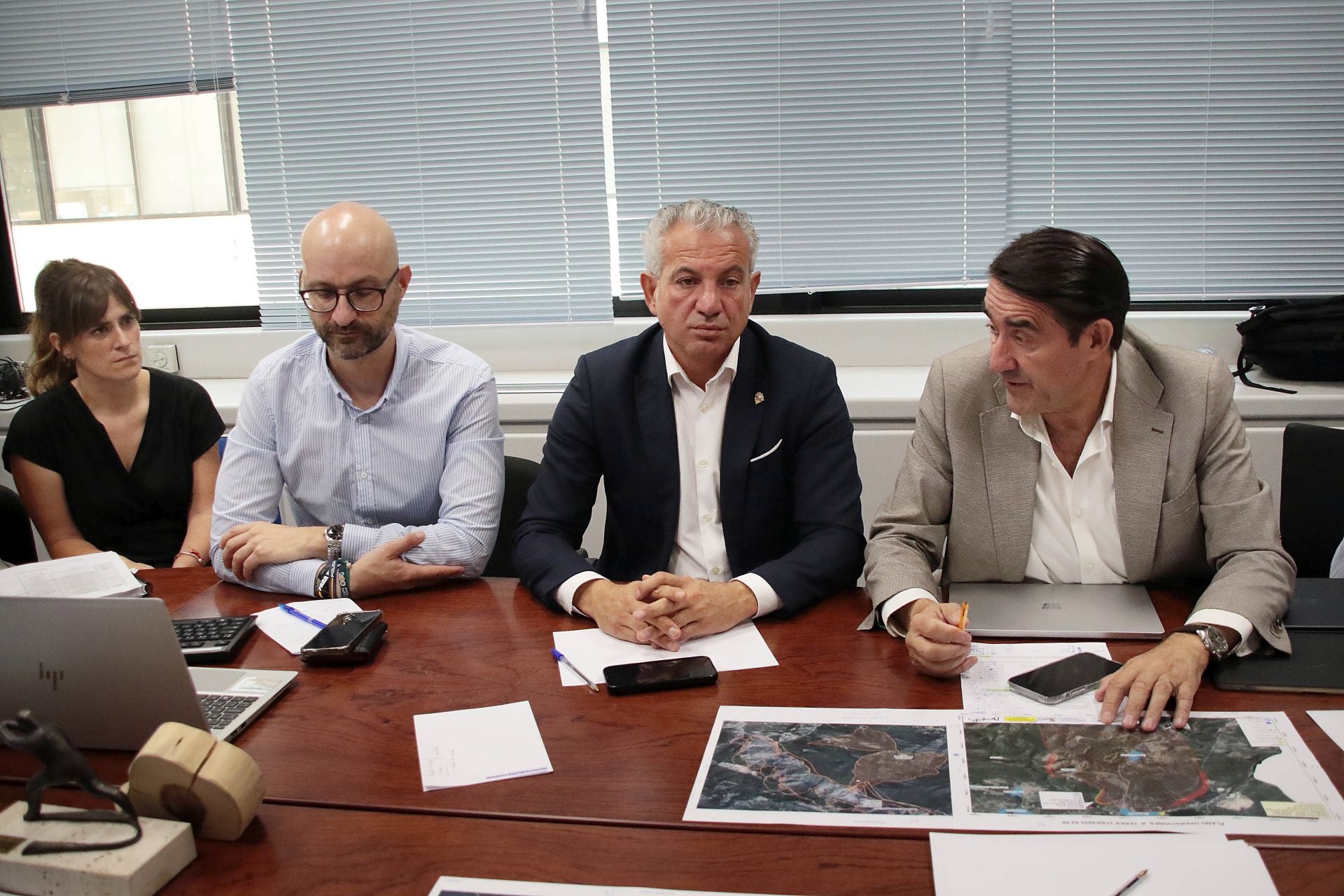 Suárez-Quiñones preside la reunión del Cecopi