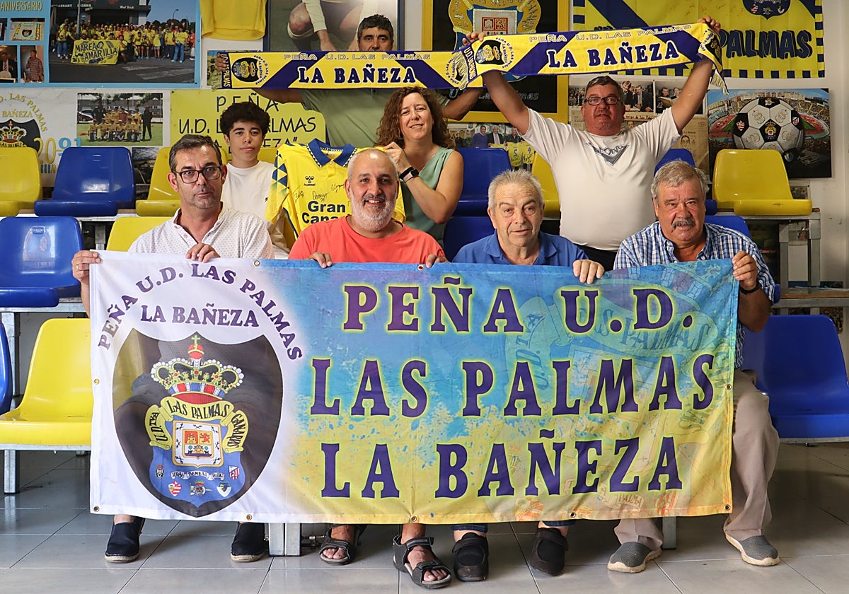 Sede de la peña de la UD Las Palmas en la Bañeza