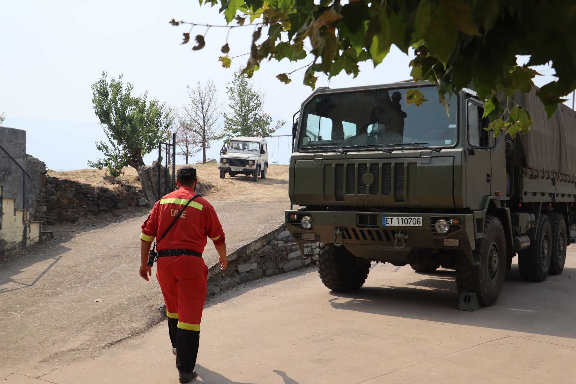 Imágenes del incendio de Yeres