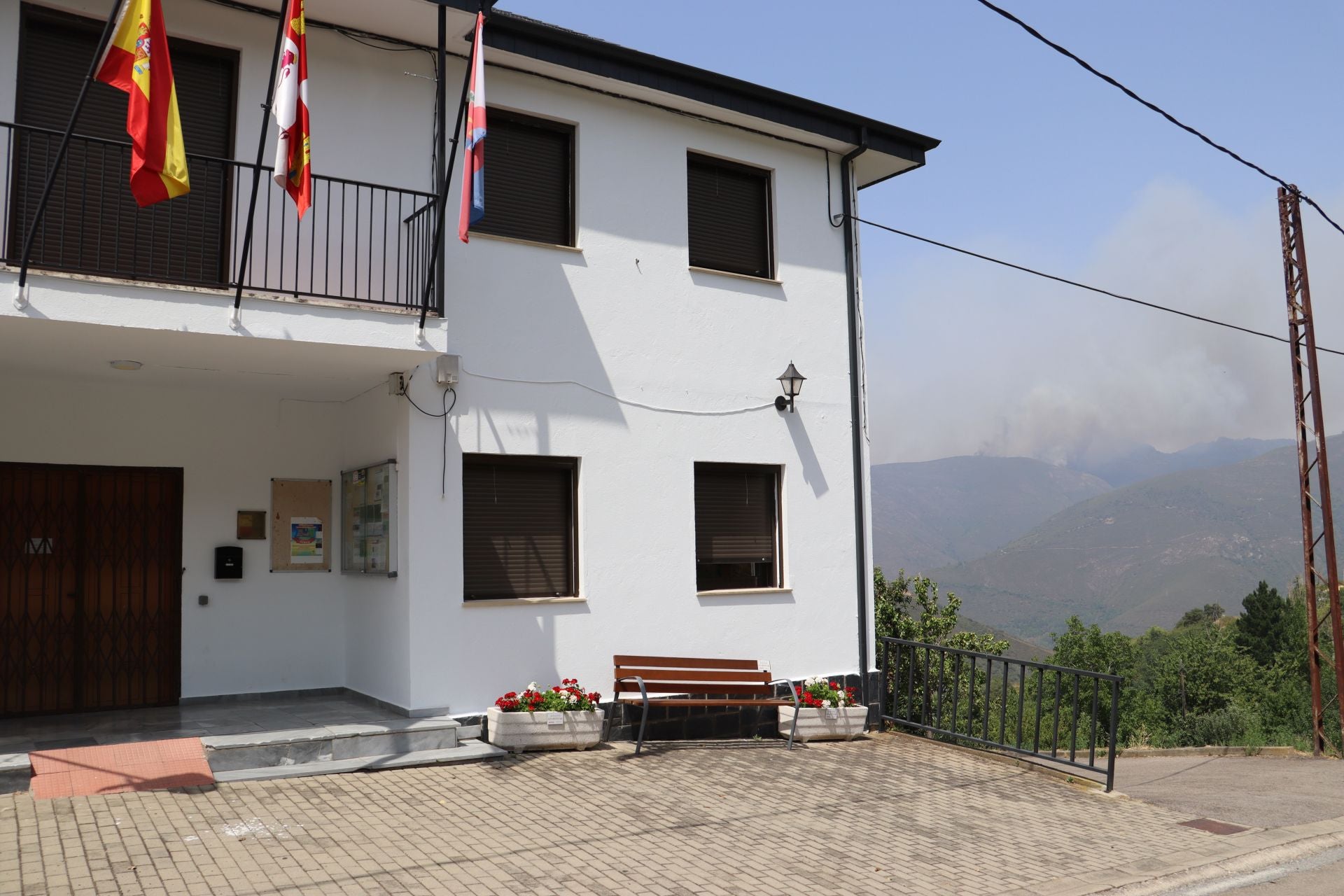 Imágenes del incendio de Yeres