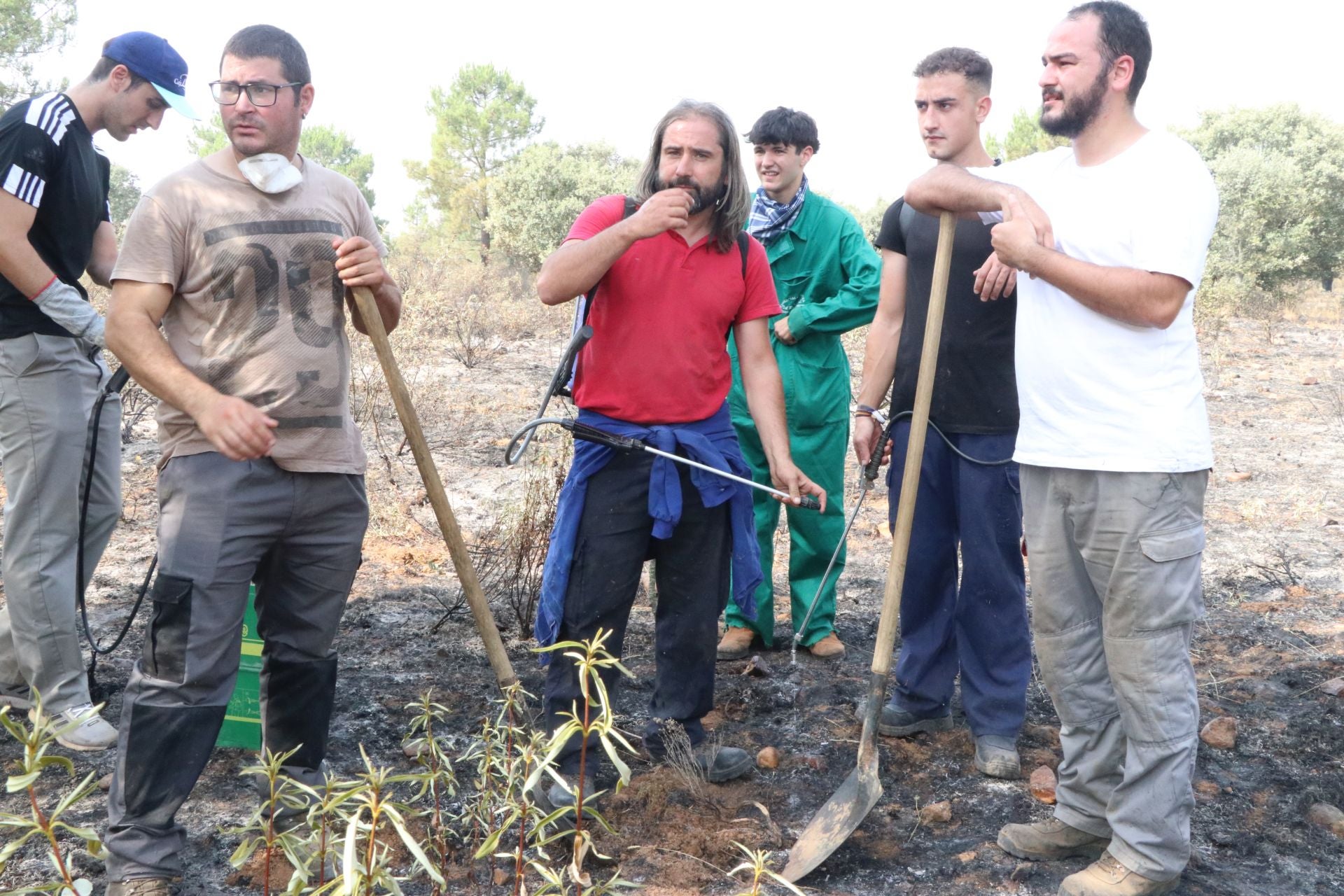 Las imágenes de los vecinos de San Esteban de Nogales