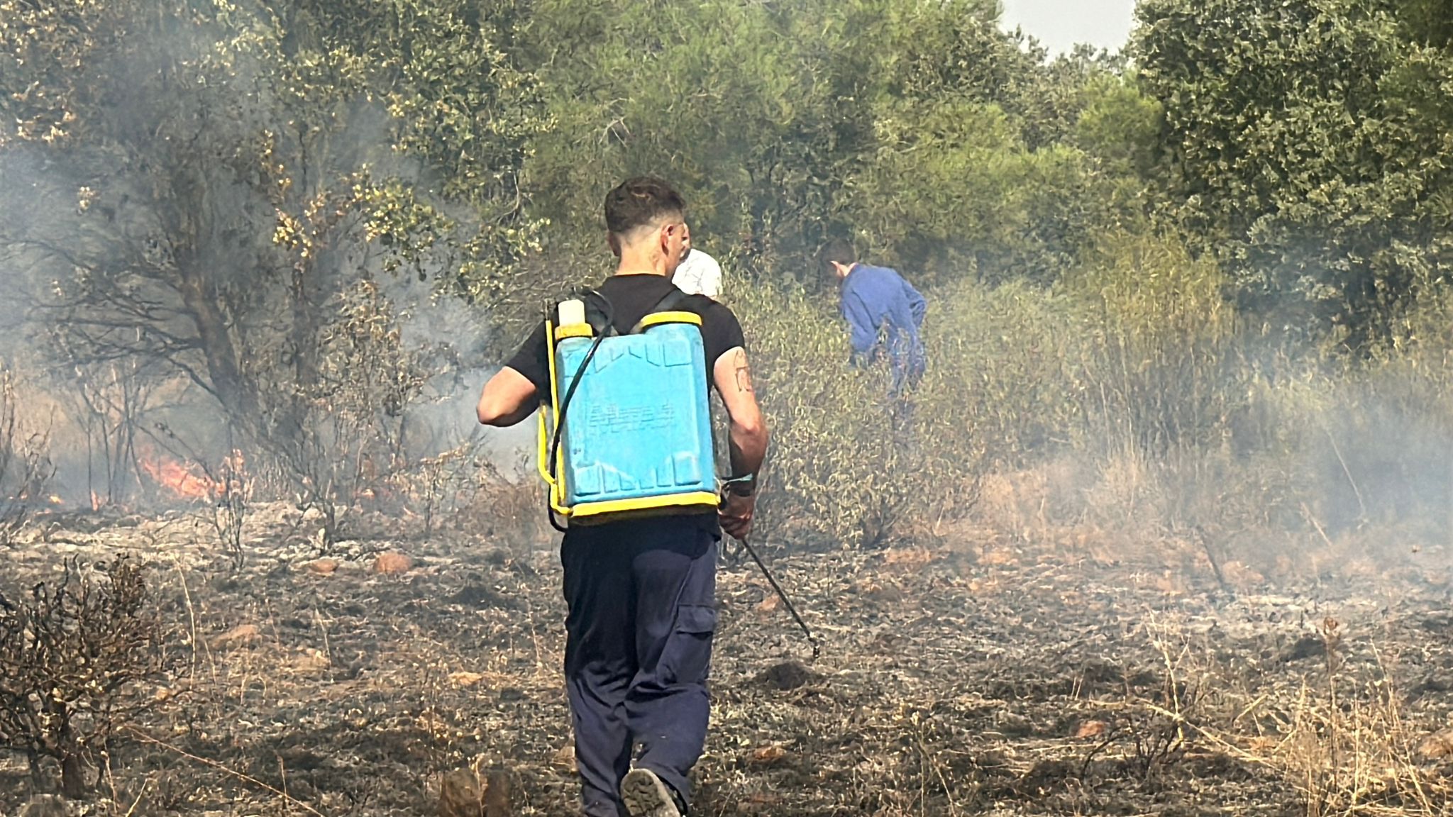 Las imágenes de los vecinos de San Esteban de Nogales