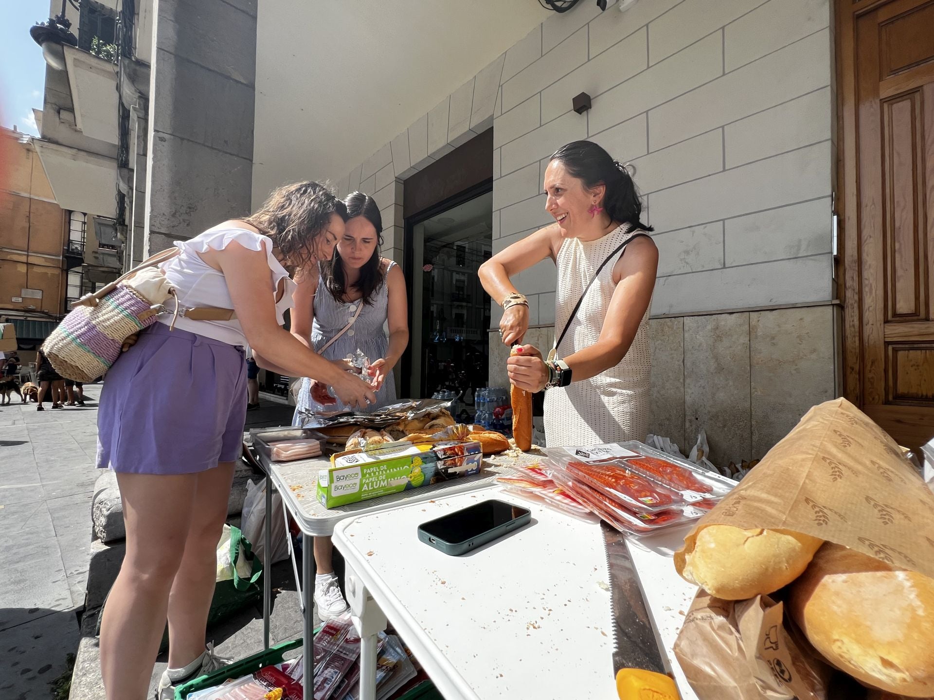 Recogida de alimentos para los afectados por los incendios de León