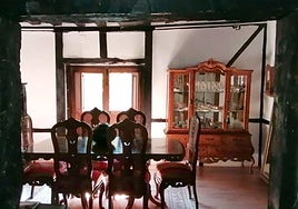 Casa de Doña Sancha, en Covarrubias, donde se hacen las visitas.