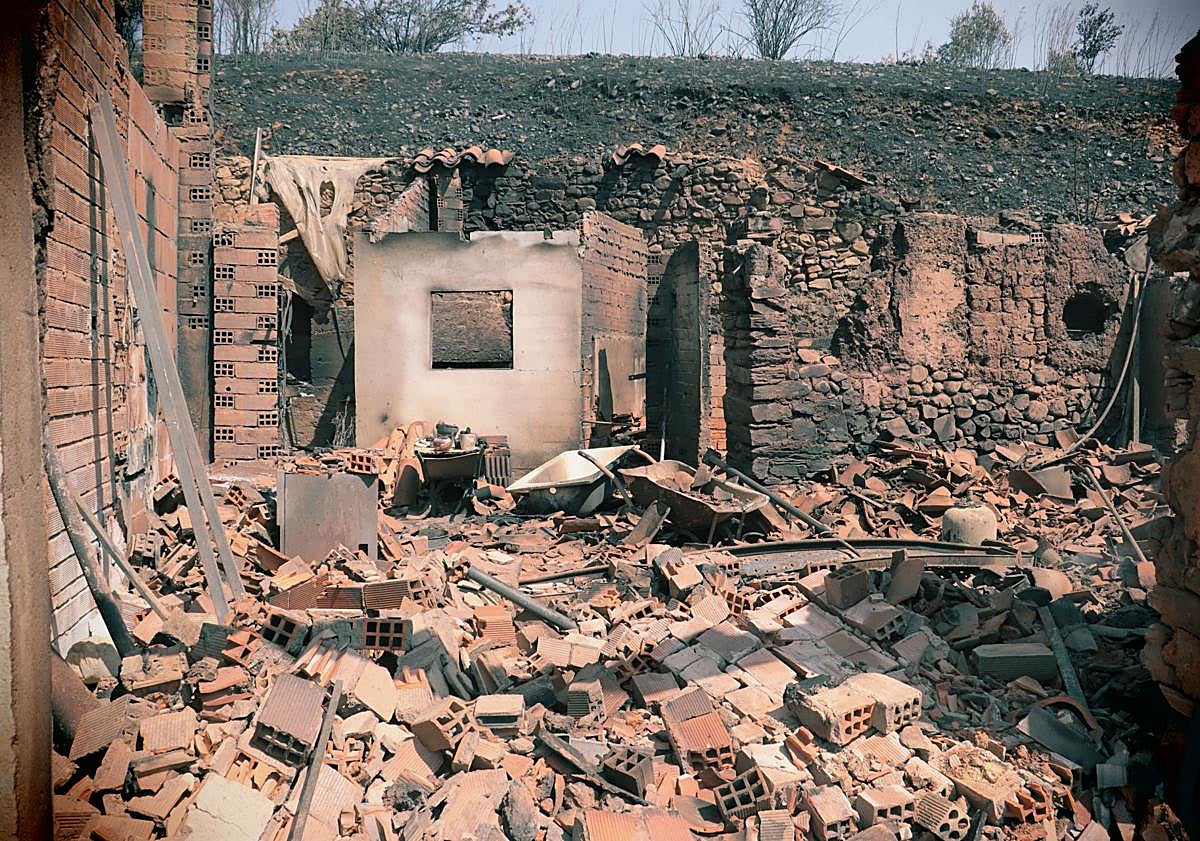 Imagen principal - Imágenes de la vivienda de Maite López.