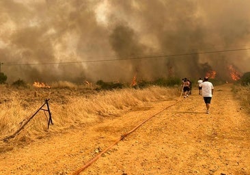 Jaime Aparicio, de 36 años, segunda víctima mortal en los incendios forestales de León