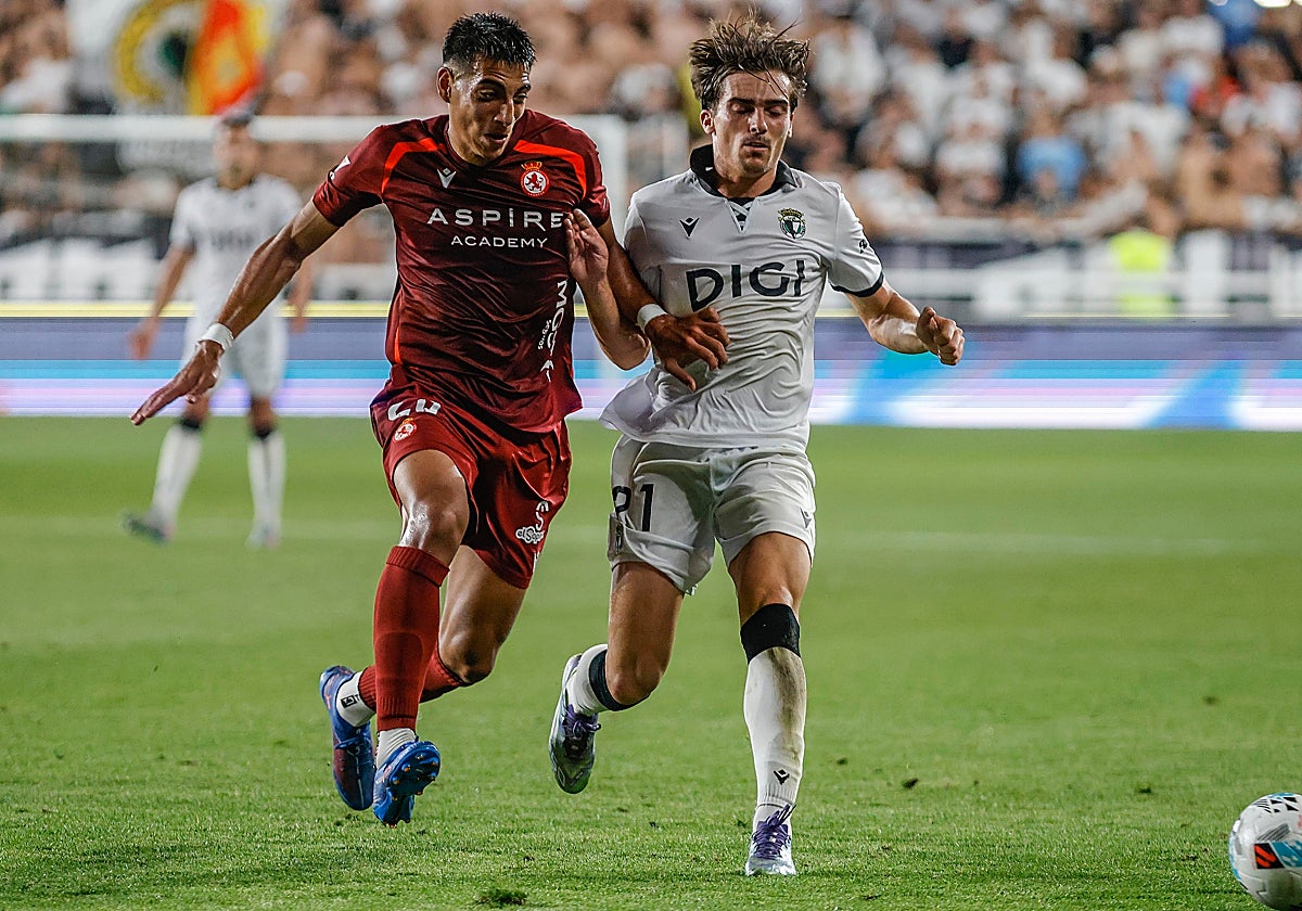 Las mejores imágenes del duro estreno de la Cultural ante el Burgos