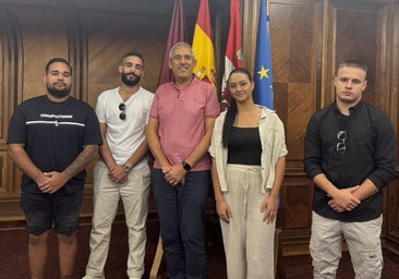 Cuatro trabajadores se incorporan al Servicio de Limpieza Viaria de León