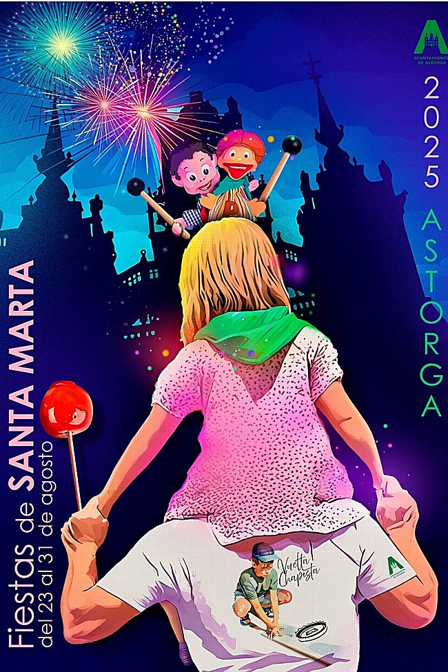 Cartel Fiestas de Astorga 2025