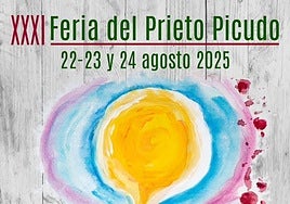Cartel promocional XXXI Feria del Prieto Picudo de Pajares de los Oteros