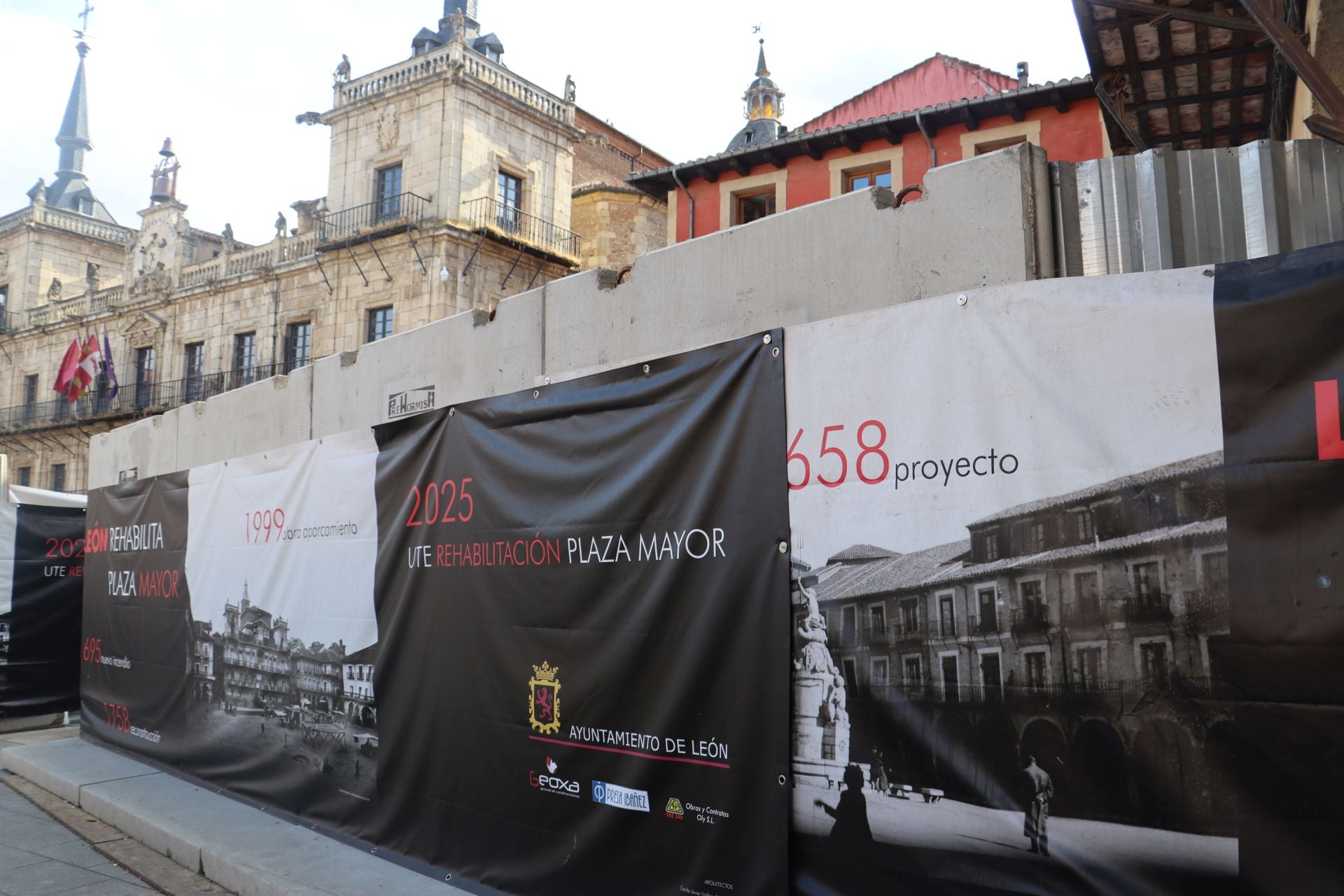 La plaza Mayor, a punto de abrir por completo