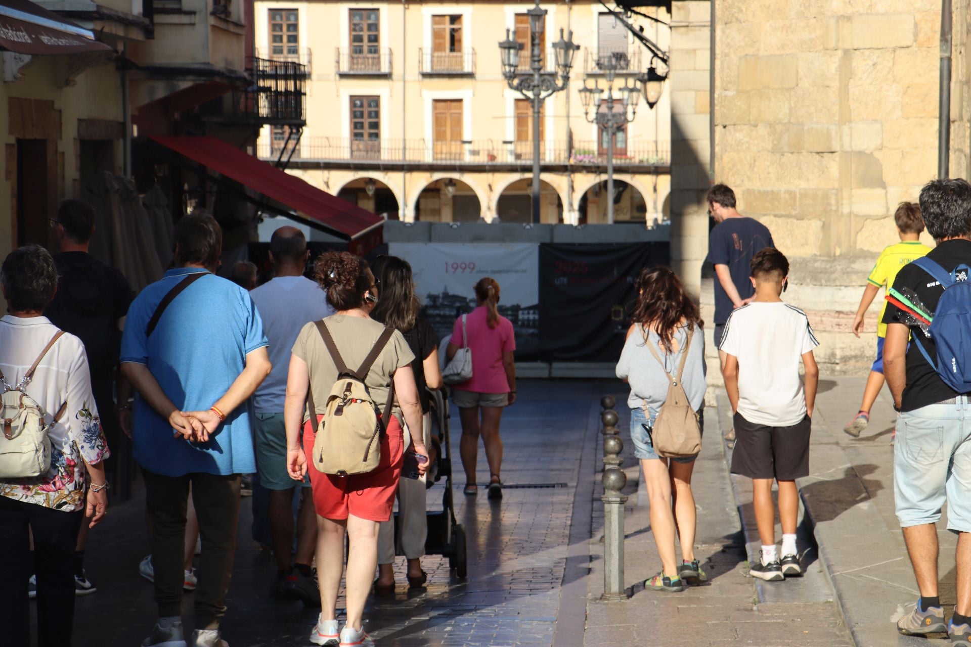 La plaza Mayor, a punto de abrir por completo