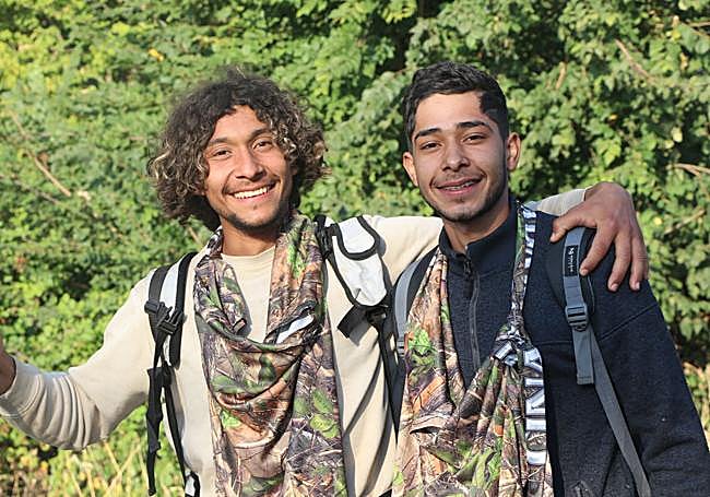 Brayan y Jebran Muñoz.