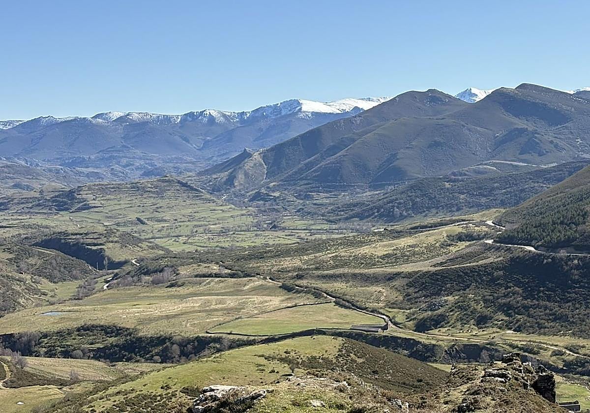 Imagen de archivo de la comarca de Babia.