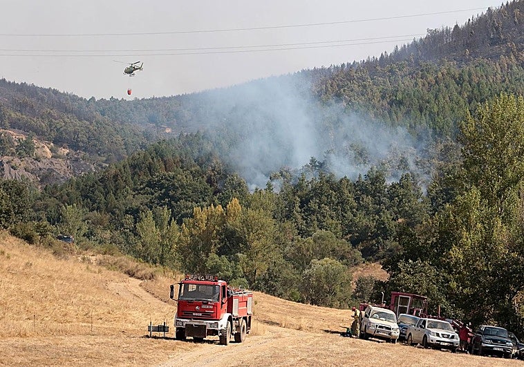 Incendio en Garaño.