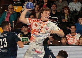 Lindqvist, en un partido de la pasada temporada.