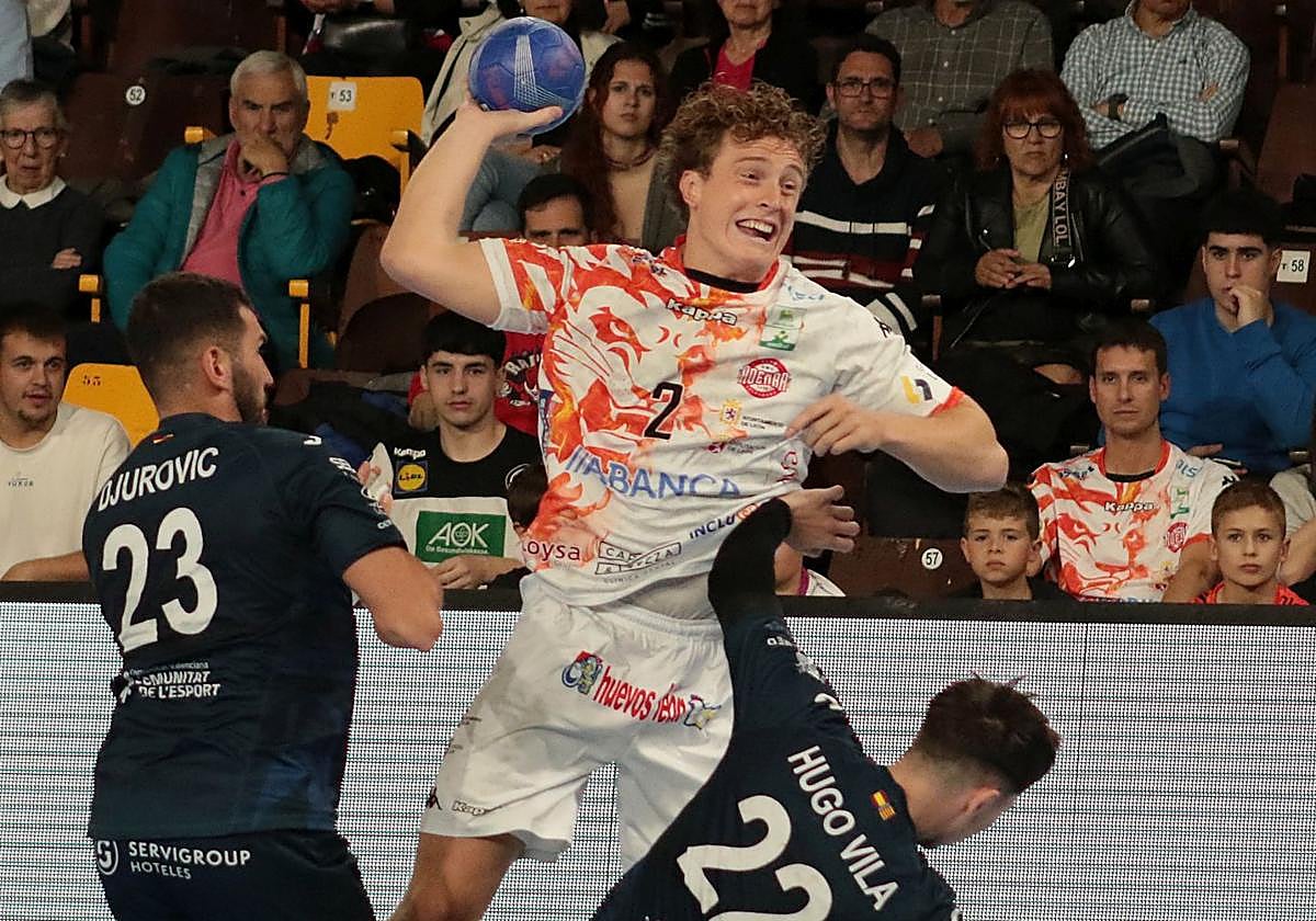 Lindqvist, en un partido de la pasada temporada.