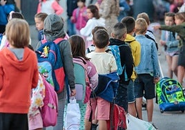 Vuelta al cole en León.