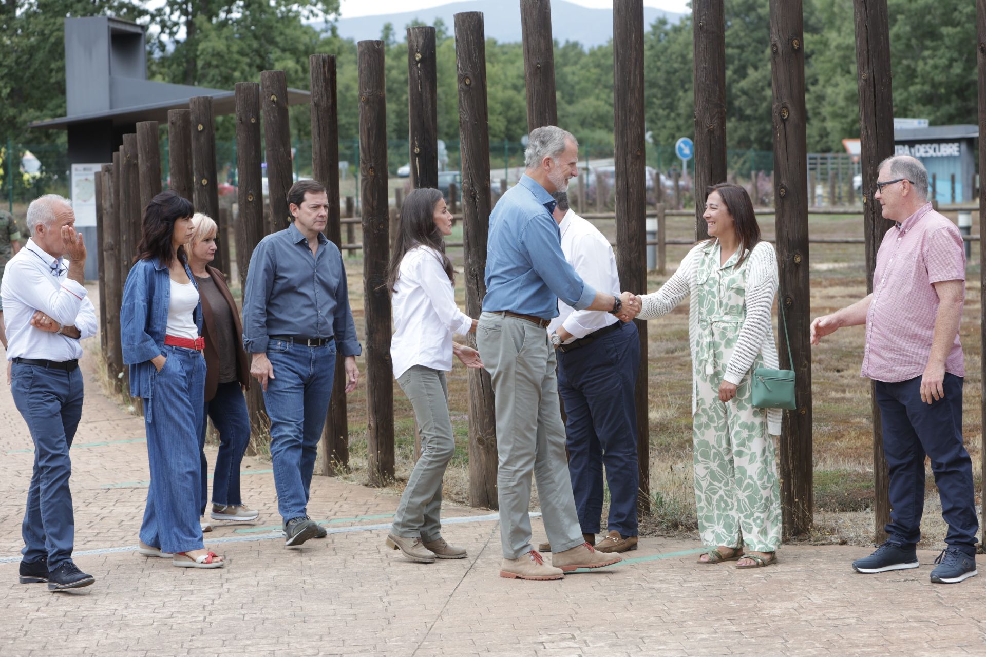 Los reyes visitan Sanabria antes de llegar a Las Médulas