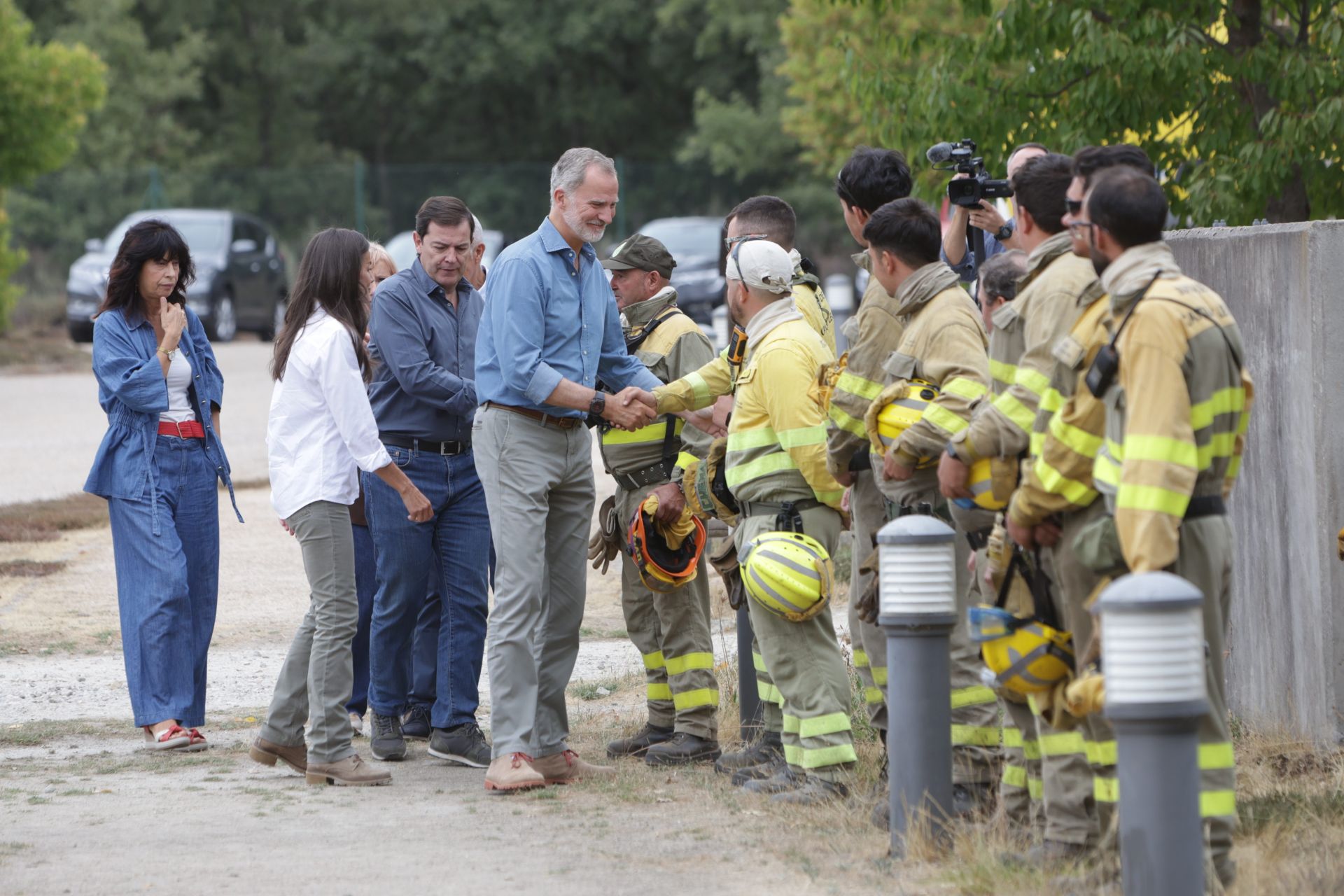 Los reyes visitan Sanabria antes de llegar a Las Médulas