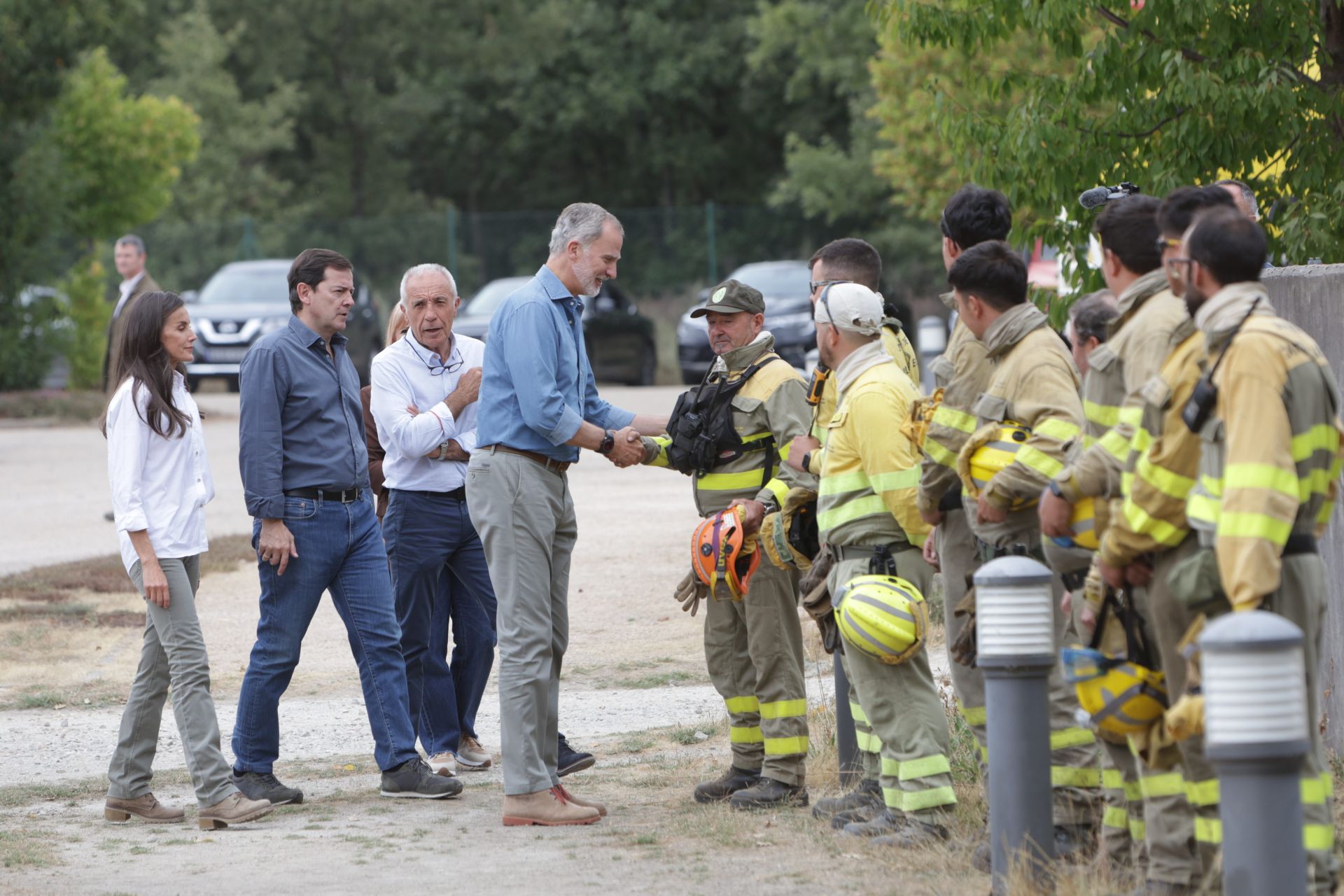Los reyes visitan Sanabria antes de llegar a Las Médulas