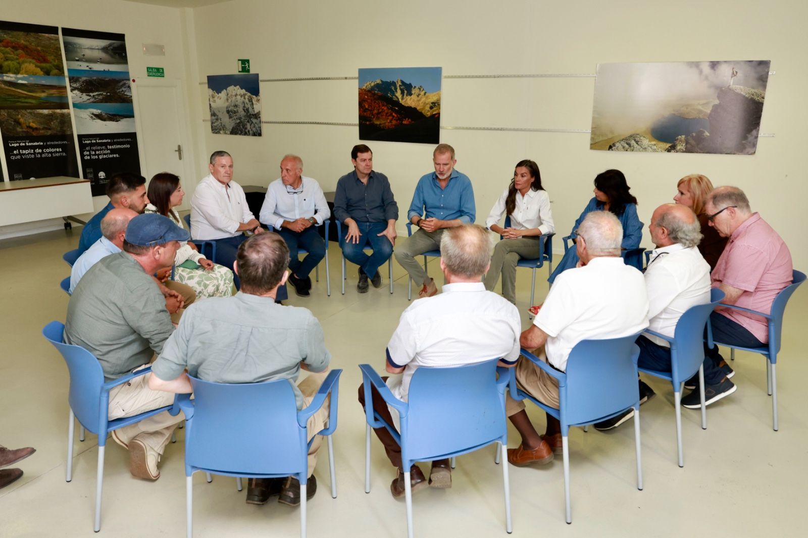 Los reyes visitan Sanabria antes de llegar a Las Médulas