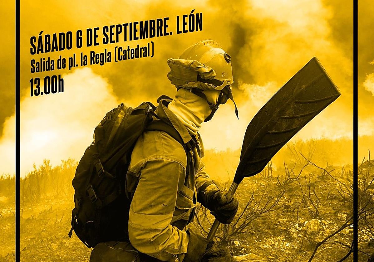 Cartel oficial de la manifestación.