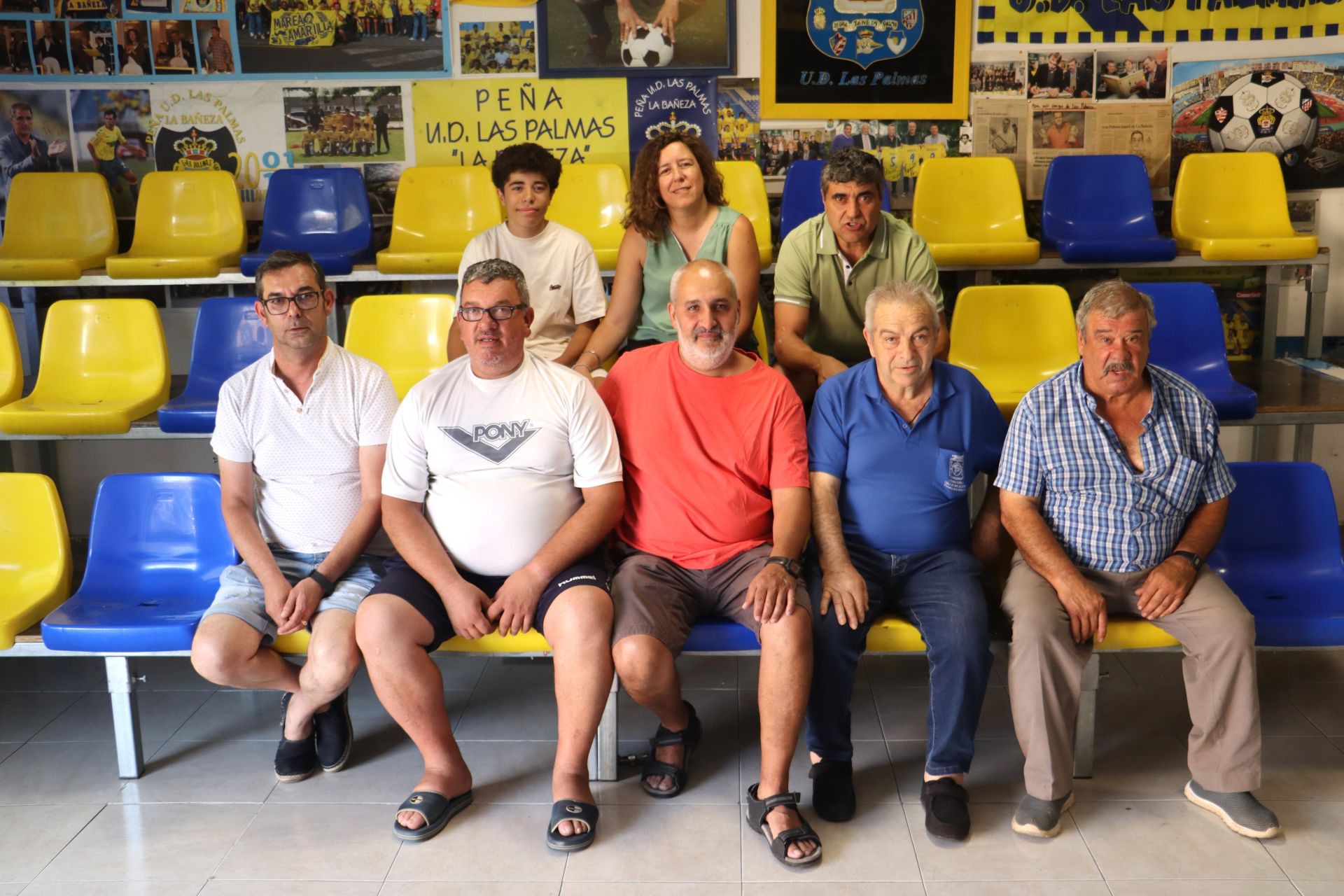 El rincón de La Bañeza dedicado a la pasión por Las Palmas