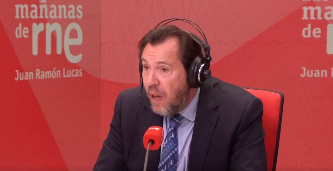 Óscar Puente en 'Las mañanas de Rne' el 1 de septiembre.