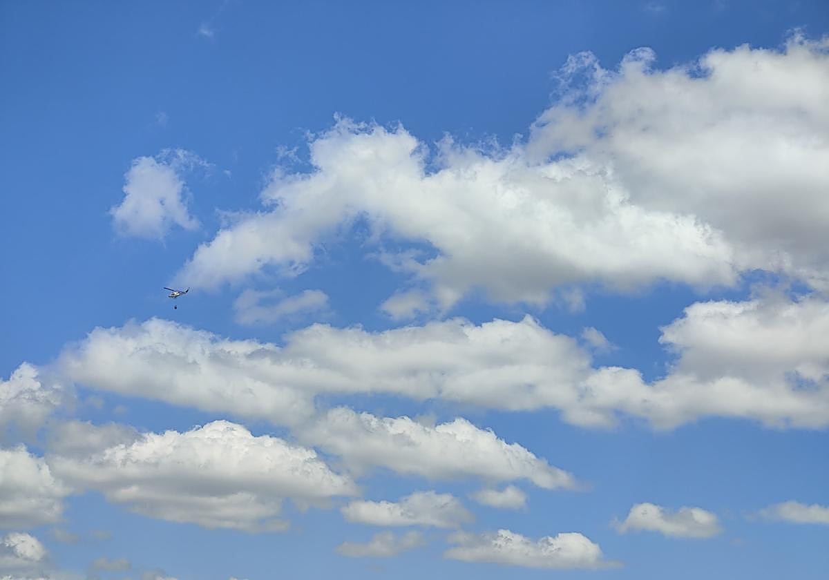 Cielo con nubes en León.