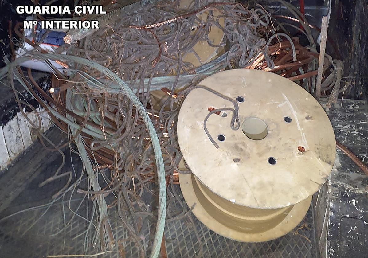 Actuación de la Guardia Civil.