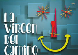 Cartel de las fiestas de La Virgen del Camino 2025