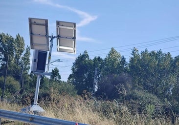 Instalan un nuevo radar en una carretera autonómica leonesa