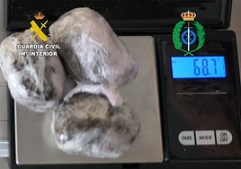 Imagen de la Guardia Civil.