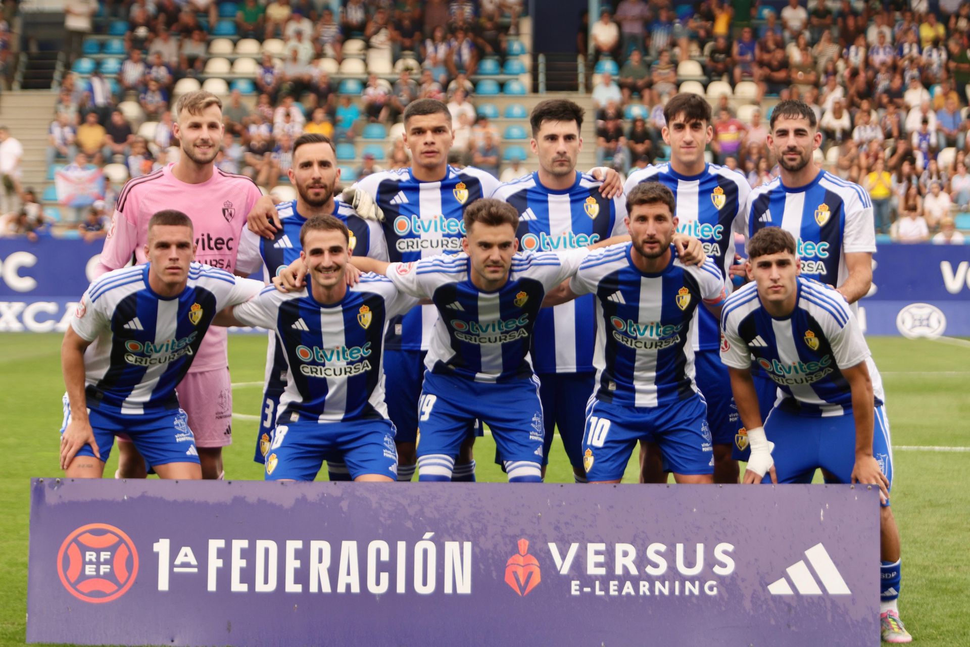 Las mejores imágenes del Ponferradina-Pontevedra